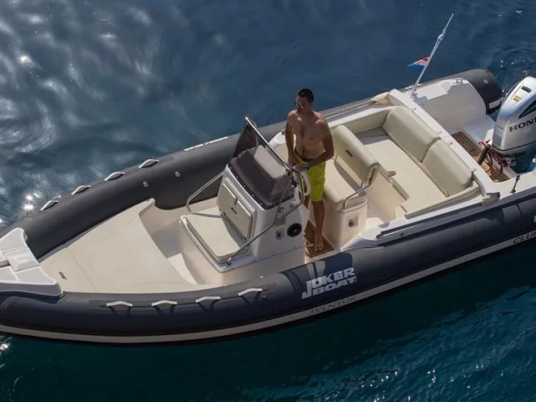 Joker Boat Clubman 24 charter bareboat or skippered in  Trogir