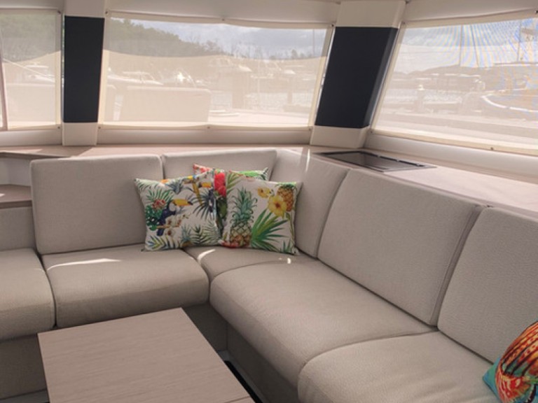 Fountaine Pajot Saba 50 charter bareboat or skippered in  Tortola