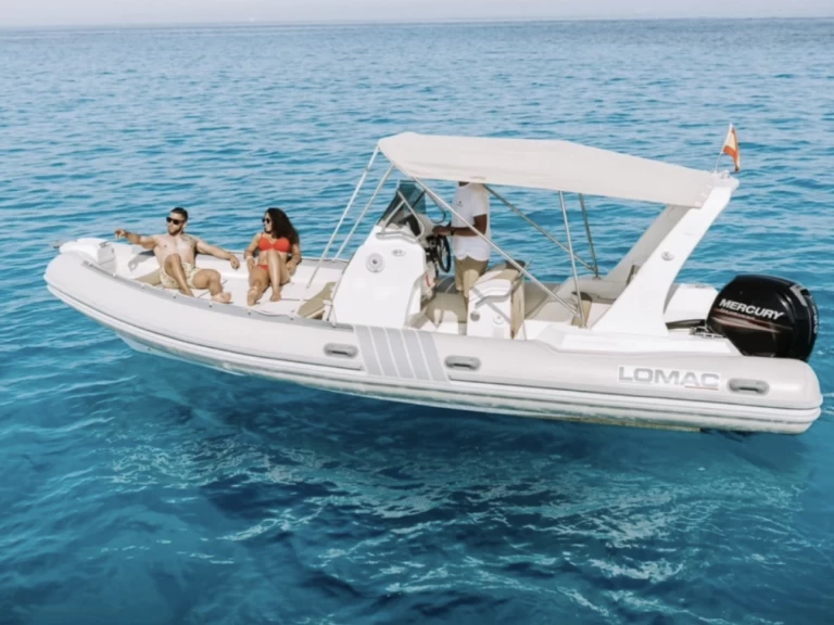 Hire RIB Lomac with a boat licence