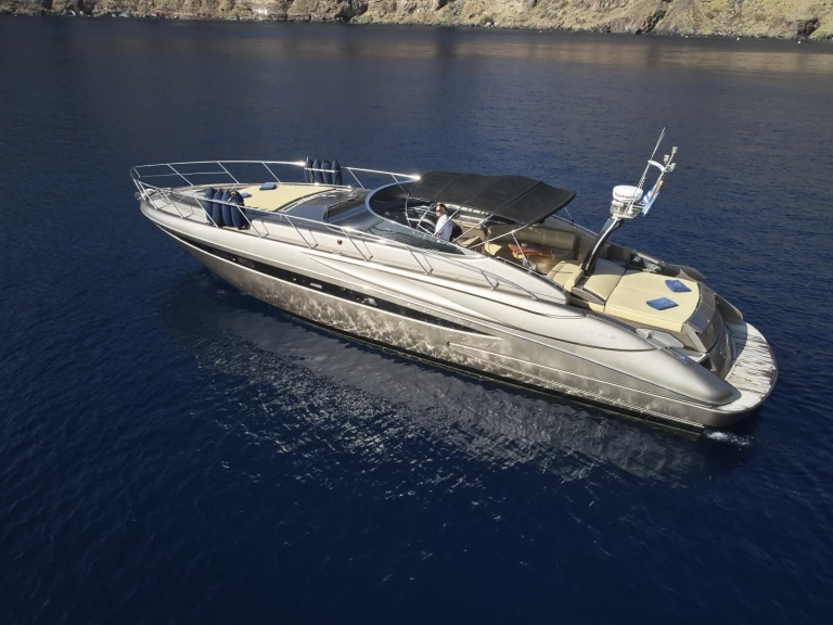 Riva RIVALE 52 charter bareboat or skippered in  Limáni Lavríou