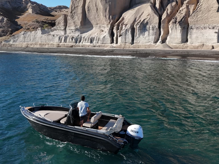 Motorboat hire in Fira - Poseidon Black Edition