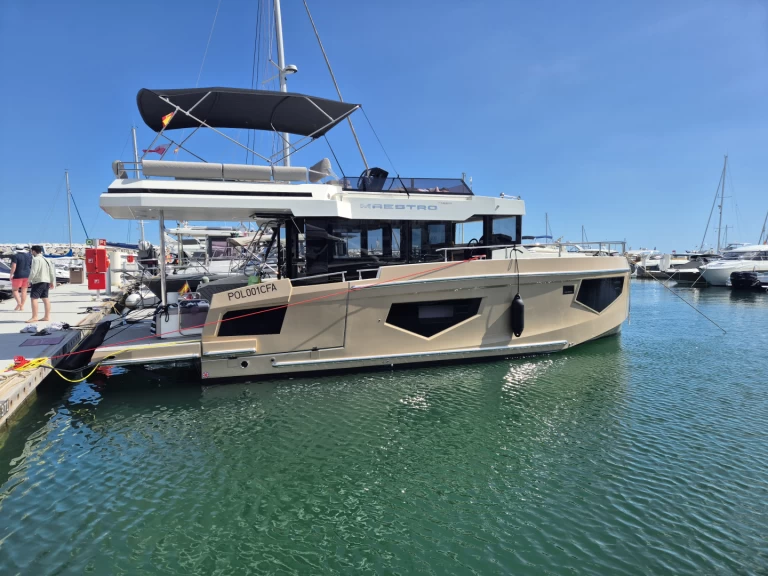 Cobra Maestro 42 charter bareboat or skippered in  Puerto Banús