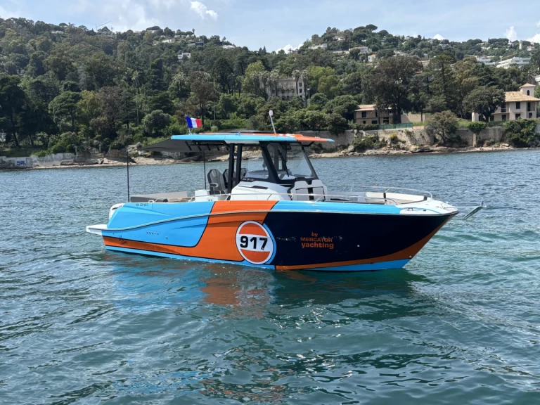 Jeanneau cap camarat 10.5 CC charter bareboat or skippered in  Cannes