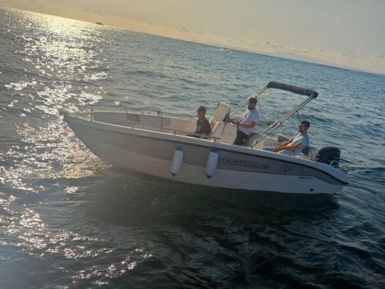 Salento marine Elitè 17 charter bareboat or skippered in  Sorrento