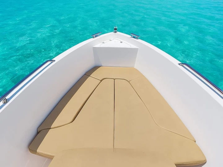 Boats mak Cattleya X6 charter bareboat or skippered in  Cala Llonga