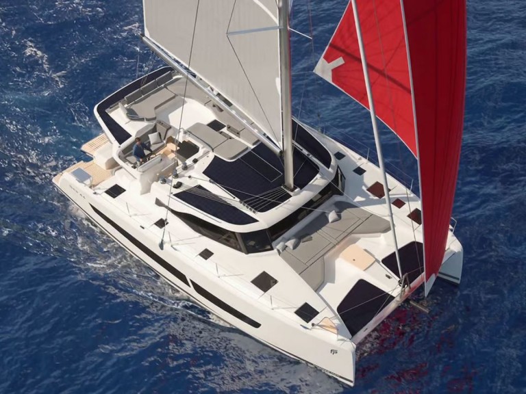 Hire a Fountaine Pajot Fountaine Pajot New 44 Quatuor ELECTRIC - 4 + 1 cab. Seget Donji
