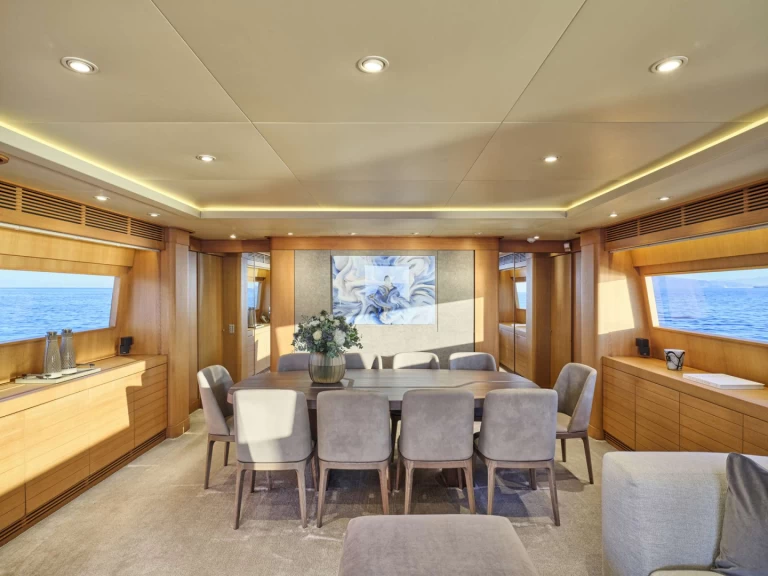Hire Luxury Yacht Cantieri di Pisa, Italy with a boat licence