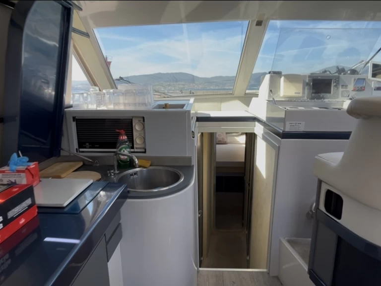 Ferretti Ferretti 39 charter bareboat or skippered in  Vigo