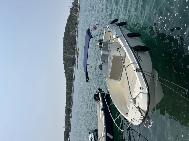 Quicksilver Activ 675 Open charter bareboat or skippered in  Rogoznica