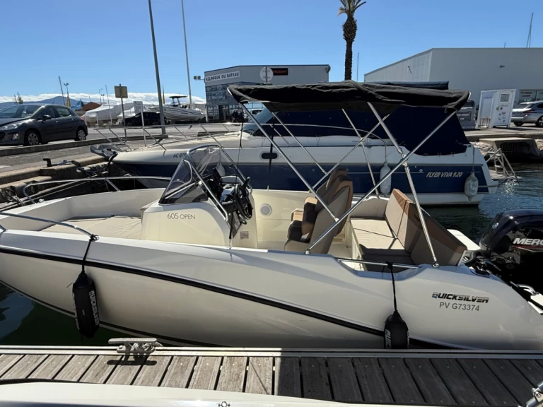Hire a Quicksilver Activ 605 Open Saint-Cyprien