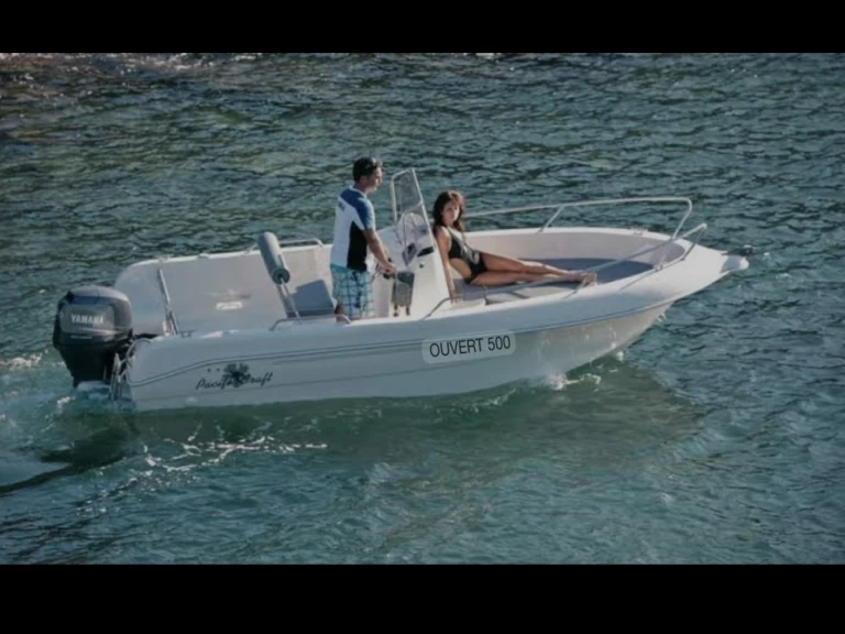 Yacht hire Cagnes-sur-Mer cheap Pacific Craft 500 Open
