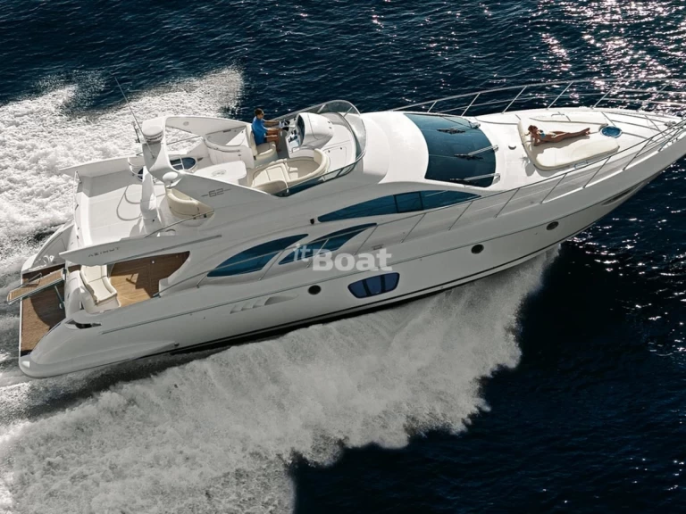 Azimut Azimut 62 Fly charter bareboat or skippered in  Tivat