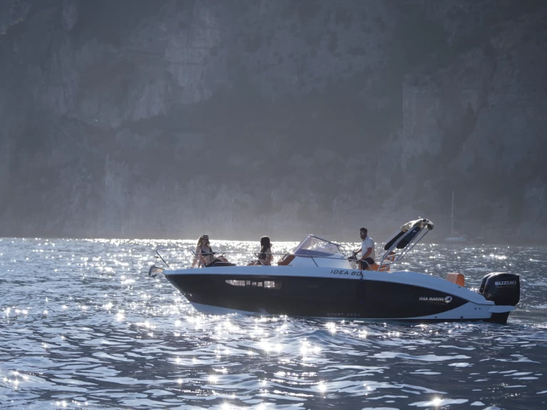 Yacht hire Amalfi cheap IDEA 80