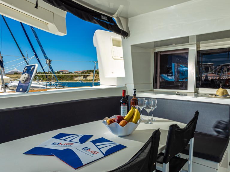 Lagoon Lagoon 450 F charter bareboat or skippered in  Pálairos