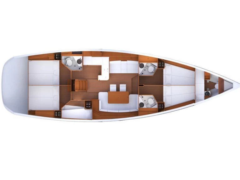 Yacht charter Alimos - Jeanneau Jeanneau 53 on SamBoat
