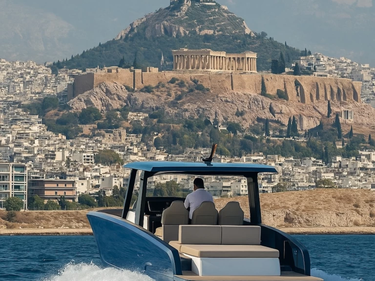 Yacht hire Athens cheap T40