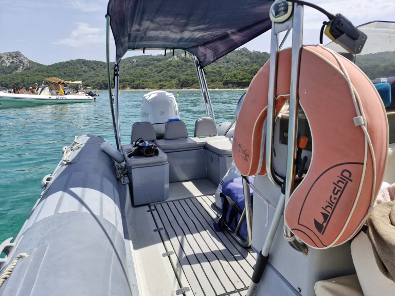 Joker Boat Coaster 650 IB charter bareboat or skippered in  Porquerolles