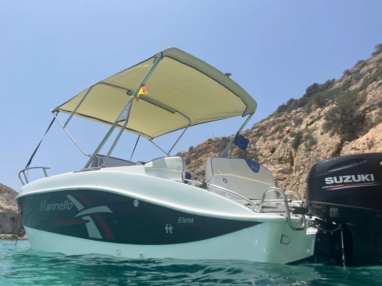 Yacht hire Cala Vadella cheap Marinello 21