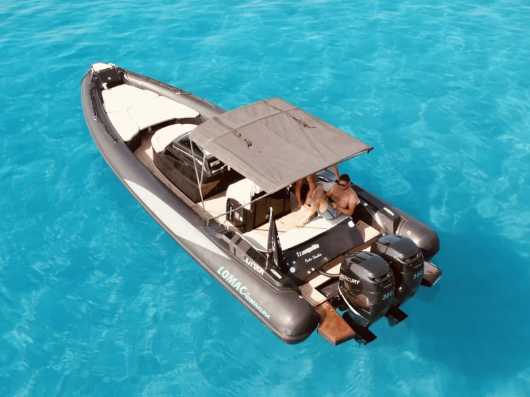 Hire RIB with or without skipper Lomac Bonifacio Ferry Port