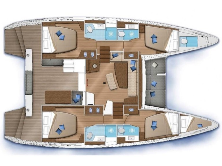 Hire a Lagoon Lagoon 42 Marmaris