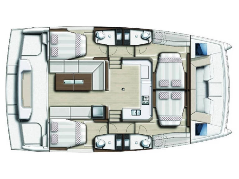 Catamaran hire in Trapani - Bali Catamarans Bali Catspace Voile