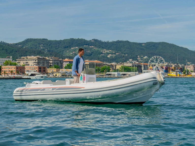 Selva-Marine Selva Marine 570 charter bareboat or skippered in  La Spezia