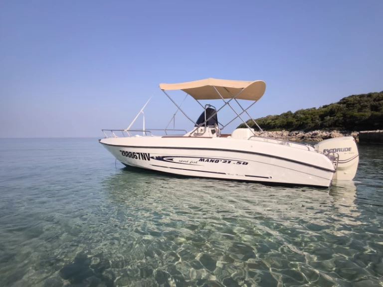 Mano Marine Sport fish 21.50 charter bareboat or skippered in  Lun