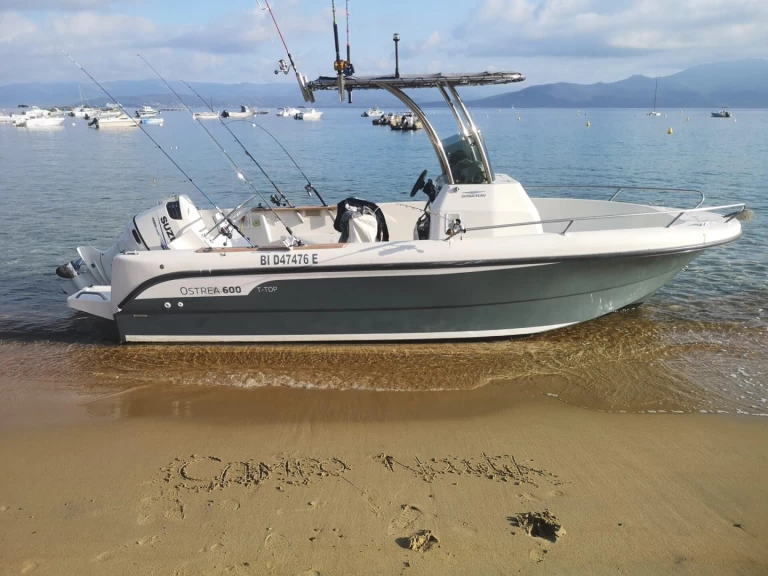 Motorboat hire in Campomoro - Ocqueteau OCQUETEAU 600 OSTREA T TOP