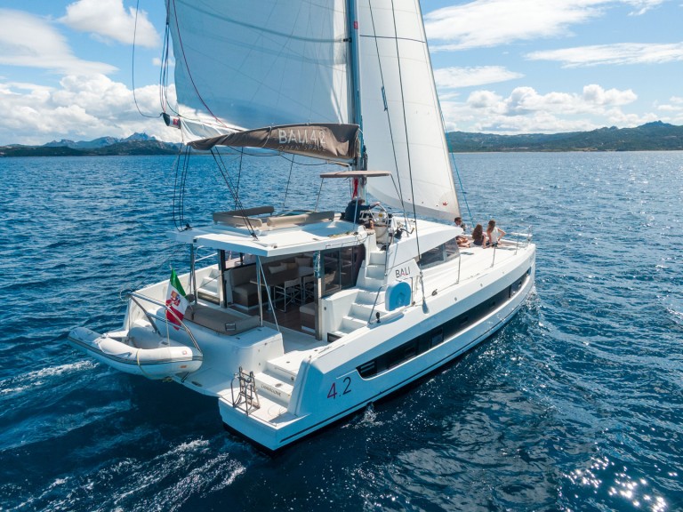 Catamaran to hire Cannigione at the best price