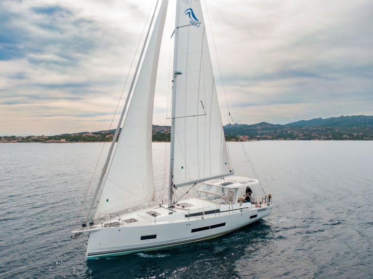 Hanse Hanse 460 charter bareboat or skippered in  Cannigione