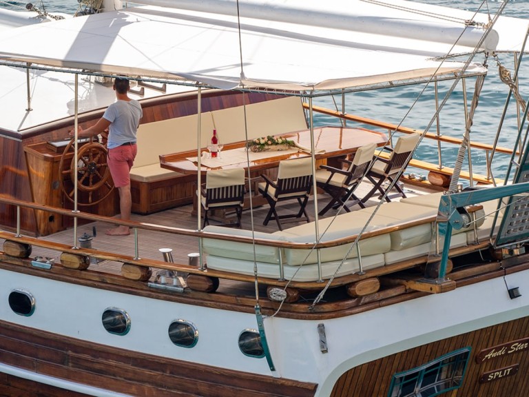 Sailboat hire in Split -  Gulet Andi Star