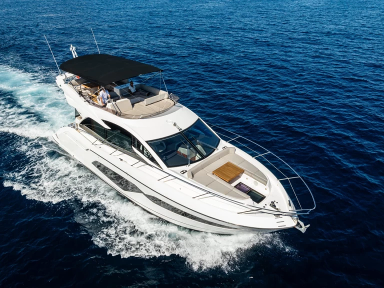 Sunseeker Manhattan 52 charter bareboat or skippered in  St. Julian's