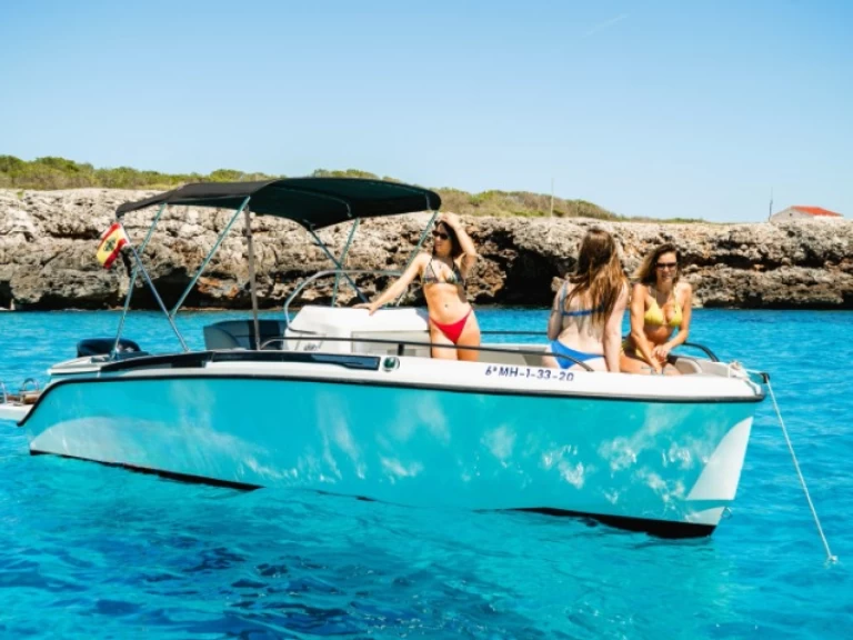 Motorboat to hire Ciutadella de Menorca at the best price