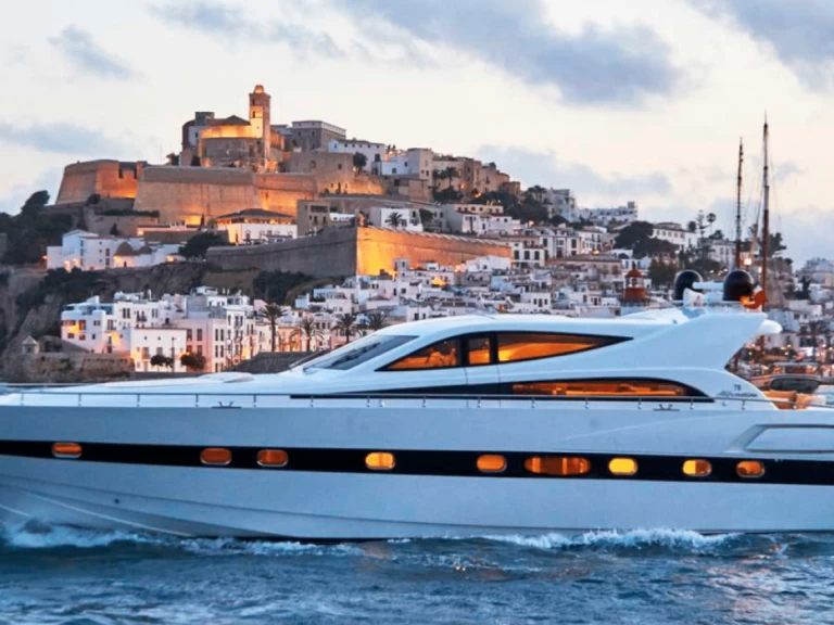 Alfamarine 78 charter bareboat or skippered in  Ibiza Town