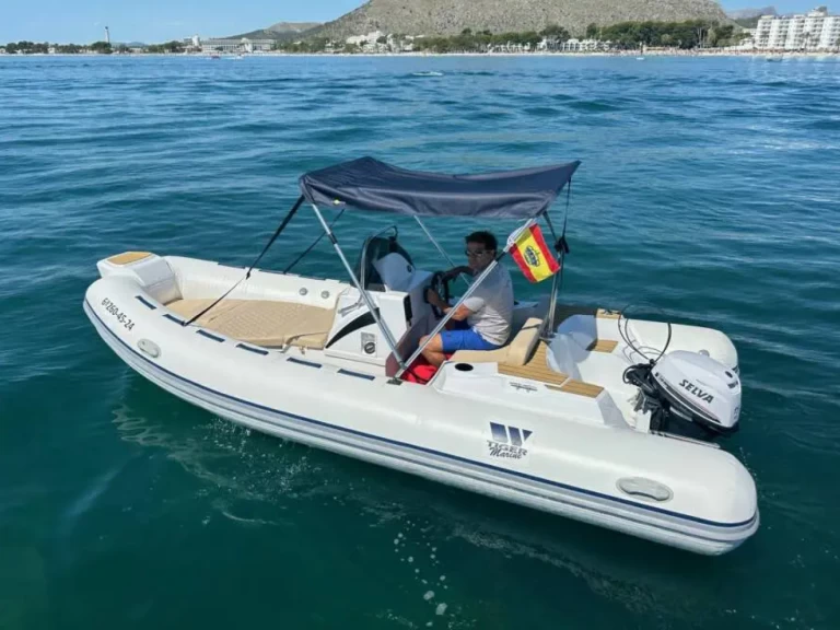 Hire Motorboat with or without skipper Tiger Can Picafort