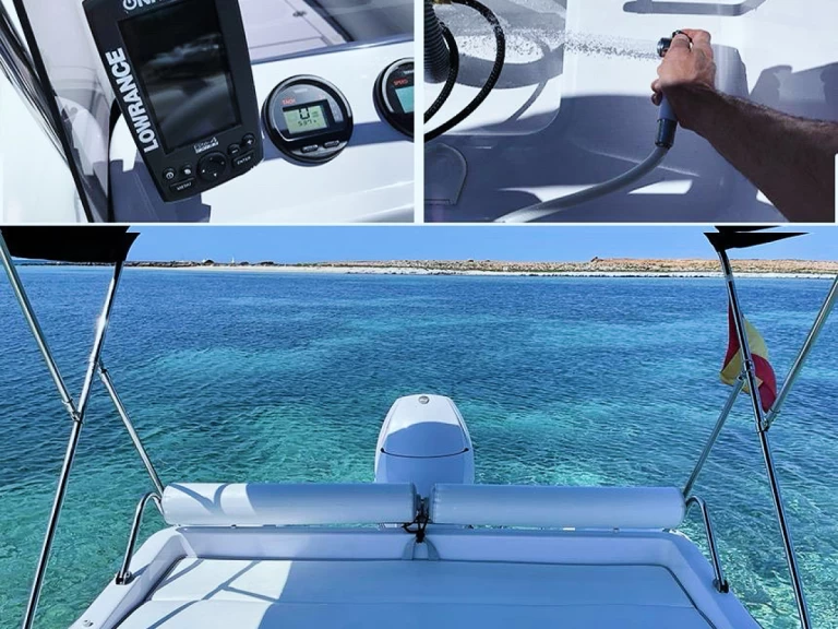 Selva Evolution D.600 charter bareboat or skippered in  Ibiza Town