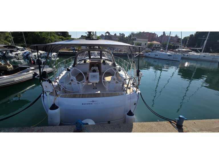 Bavaria Cruiser 37 charter bareboat or skippered in  Zadar