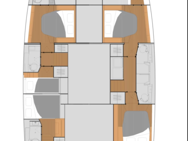 Catamaran hire in Annapolis - Fountaine Pajot Tanna 47