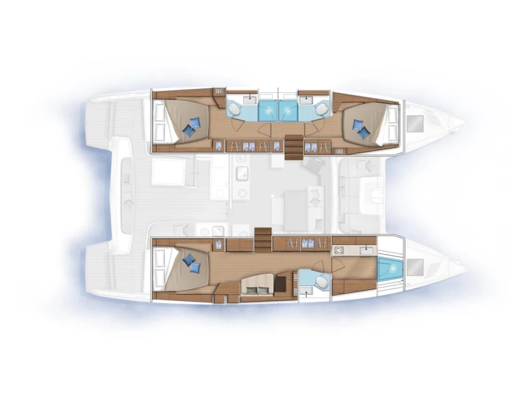 Yacht hire Paros (Island) cheap Lagoon 46