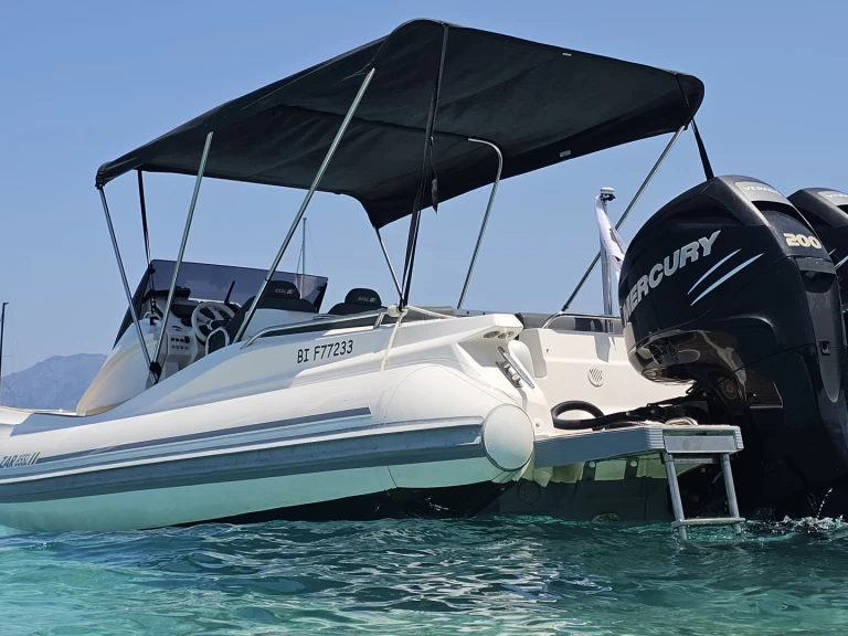 Hire RIB Zar with a boat licence