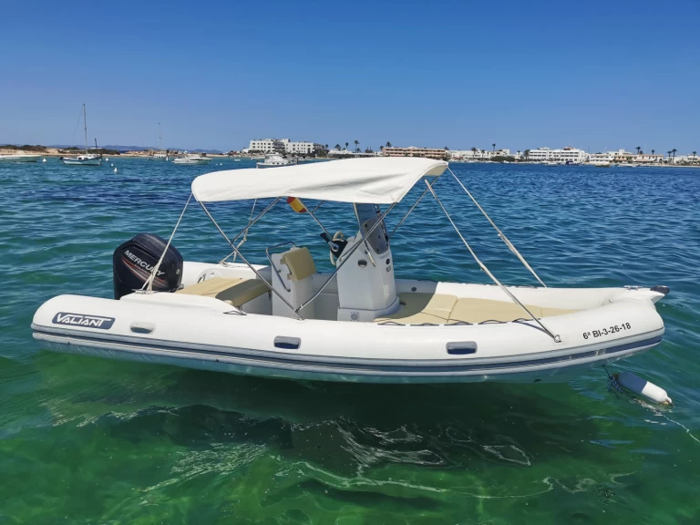RIB hire in La Savina - Valiant DR 600