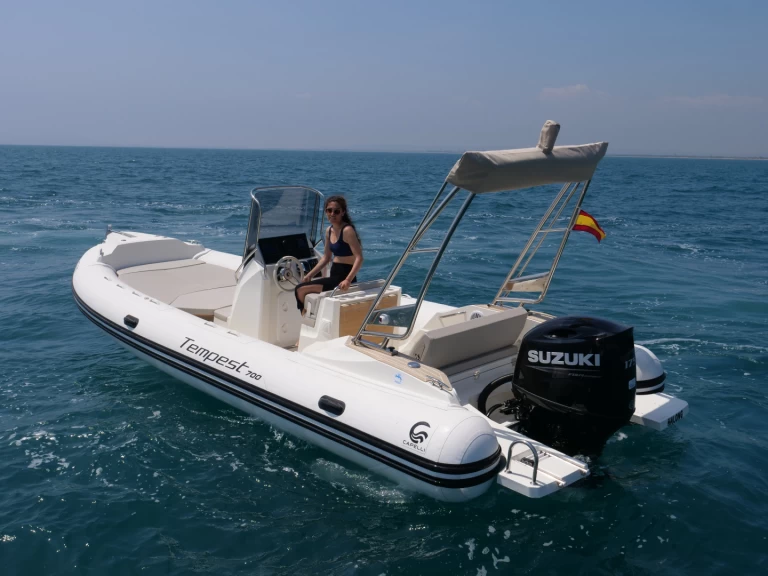 RIB hire in Empuriabrava - Capelli Tempest 700