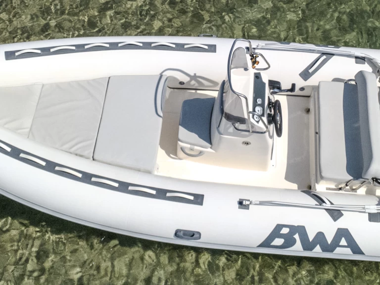 Bwa California 550 charter bareboat or skippered in  Cannigione