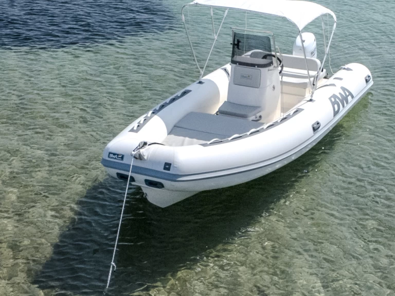 Bwa California 550 charter bareboat or skippered in  Cannigione