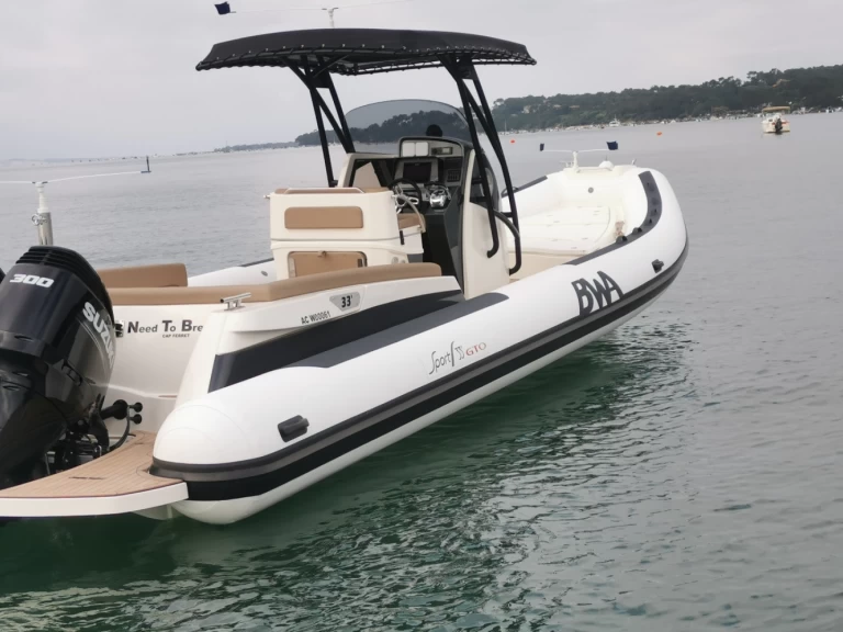 RIB hire in Cap Ferret - Bwa BWA 33