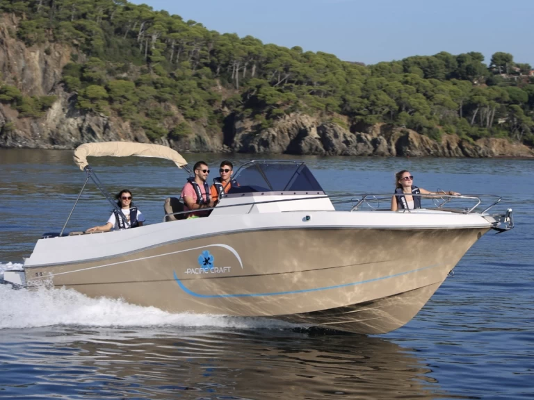 Hire Motorboat with or without skipper Pacific Craft Biscarrosse