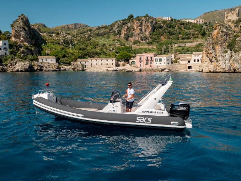 Sacs Sacs S 680 charter bareboat or skippered in  Castellammare del Golfo