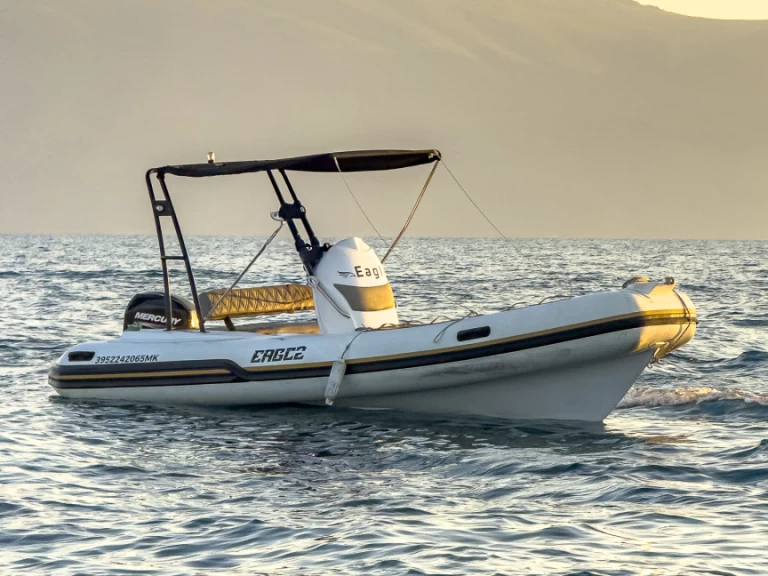 Hire RIB Eagle with a boat licence