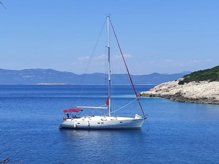 Yacht hire Omiš cheap Oceanis 411 Celebration