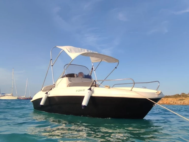 Remus Remus 450 open charter bareboat or skippered in  Sant Antoni de Portmany